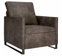 Sofa Faux Suede Fabric Modern Living Room Indoor Seating Foam Cushion vidaXL