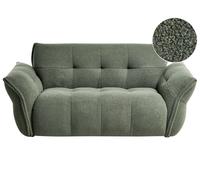 Beliani Sofa 2 Seater Halba Boucle Green