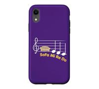 Sofa Mi Re Do Music Lover Singer Solfa Joke Musician Humor Case for iPhone XR