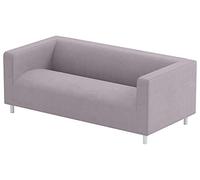 Sofa Pro The Klippan Loveseat Cover Replacement is Custom Made for IKEA Klippan Cover for Loveseat, Replacement Sofa Cover Only! Lighter Grey