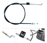 Sofa Recliner Release Cable Replacement Metal with 90mm or 120mm End Spring for Couch or Chair, 93cm Fit for Most Reclining Sofas and Armchairs(120mm)
