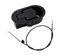Sofa Recliner Release Pull Handle Replacement Cable Lever, Furniture Pull Handle, Couch Recliner Parts, for Chair, Couch Furniture, Aluminium Alloy