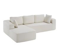Sofa Relax Boneless, L-shape, Premium Foam, Non-slip