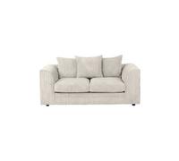 Sofa Scene Chicago Jumbo Cord 2 Seater Sofa Cream Suite