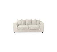 Sofa Scene Chicago Jumbo Cord 3 Seater Cream Sofa