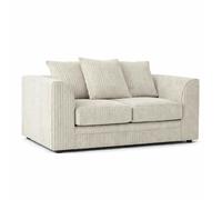 Sofa Scene Chicago Scatter Back Living Room Furniture Range - Cloud Cream - 2 Seater