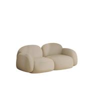Sofa Set, Sectional Sofa with Solid Wood Legs for Living Room, Comfortable 1+2+3 Seater Design