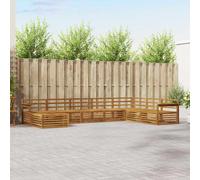 Sofa Sets 8 Pcs Solid Acacia Wood
