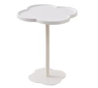 Sofa/Side table, Metal End Table Side Coffee For Small Spaces Multicolor Multiple Sizes(White Desktop)