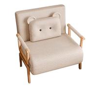 Sofa Sleeper Couch, Corduroy Living Room Furniture with Adjustable Backrest, Chaise Lounge Chair for Indoor Use, Accent Chair for Apartment Bedroom Office