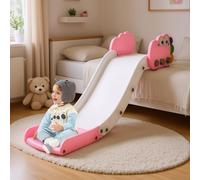 Sofa Slide, Indoor Kids Slide for Bed, Climbing Slide with Extended Length, Toddler Slide for Couch, Sofa, Stair, Couch Slide for Children Kids Toddler, Easy to Assemble (Pink)