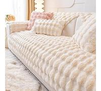 Sofa Slipcover Corner 3/2/1/4 Seater Sofa Cover L Shape Couch Cover Velvet Thick Sofa Protector Anti-slip Reversible Quilted Corner Slipcovers Washable for Sectional Couch ( Color : #16 , Size : 90x24