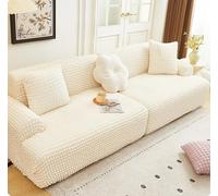 Sofa Slipcover High Elastic Full Wrap Sofa Cover Anti Dust Furniture Protector Lightweight Easy Care(A,2 Seater 145-185cm/54-73in)