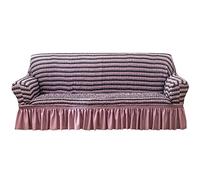Sofa Slipcovers High Elastic Sofa Slipcover,1 Piece Universal Easy Fitted Sofa Cover,Washable Durable Furniture Protector With Skirt Country Style-C-17-235-300CM