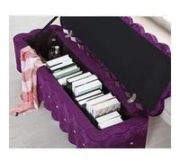 Sofa Stool,Shoe Stool,Bed End Stool,Ice Velvet Fabric Upholstered Storage Ottoman Bench,for Living Room Bedroom 23.6/31.4/39.3x15.7x15.7inch(60/80/100x40x40cm)