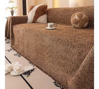 Sofa Throw Washable with Tassel, Furniture Protector Pet Friendly, Large Sofa Cover for 1-4 Seater Loveseat L-Shape Corner Futon
