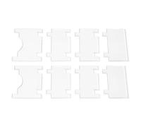 Sofa Wall Stop - Damage Protection - Acrylic Wall Protector for Bed and Sofa - for Reclining Chair Table Parquet Floor Tiles Tenants Owners Residents