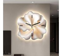 SOFACHEN 3D Decorative Sandstone Wall Clock, Creative Stylish Wall Decor with Silent Movement, Modern Home Hanging Decor, for Living Room, Bedroom, Office, Corridor, Entrance(Color A,30cm)