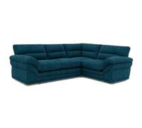 Sofaselectionuk Ltd Amalfi Claude Left Hand 2 Piece Corner Sofa In Blue