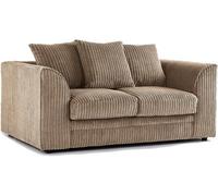 Sofaselectionuk Ltd Jumbo Cord 2 Seater Sofa In Beige