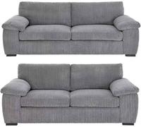 Sofaselectionuk Ltd Jumbo Cord Amalfi (3+2) Seater Sofa