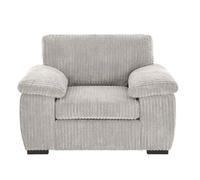 Sofaselectionuk Ltd Jumbo Cord Amalfi Arm Chair In Cream Colour