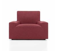 SOFASKINS® Super Elastic Cover Sofa Cover 1 Seater Breathable Comfortable and Durable Sofa Cover Easy to Install Dimensions (70-110 cm) Colour Dark Fuxie