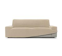SOFASKINS® Super Elastic Cover, Sofa Cover 3 Seater, Breathable, Comfortable and Durable, Sofa Cover, Easy to Install, Dimensions (180-230 cm), Beige