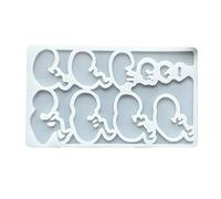 SOFEA Baking Pan, Fetus Development in October Growth Epoxy Resin Mold DIY Crafts Silicone Mould