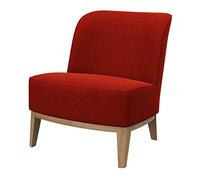 Soferia Replacement Compatible Cover for Stockholm Chair, fabric Elegance Dark Orange