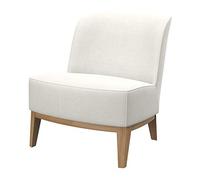 Soferia Replacement Compatible Cover for Stockholm Chair, fabric Elegance Ecru