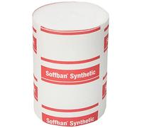 Soffban BF7148204 Synthetic Cast Padding, Non-Sterile, 7.5 cm Width, 2.7 m Length (Pack of 12) ,White