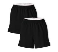 SOFFE Women's Authentic Cheer Shorts, 3” Inseam, Black (2 Pack), XS (Pack of 2)
