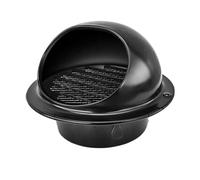 Soffit Exhaust Vent,100/150mm Round Ventilation Grille with Mesh - Replacement Parts for Living Room Bedroom Kitchen Bathroom Garage Basement Warehouses Ceiling