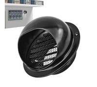 Soffit Vents, 100/150mm Soffit Vents Cover with Fly Screen Mesh, Pipe Connector for Drying Area Outdoor Living Room Bathroom Warehouses Ceiling Shed Wall Bedroom Garage