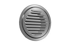 Soffit Vents Exterior,Vent Cover, 45° Vent Flat Ducting Air Vent Wall Inlet, with Mesh, for Bathroom Exhaust Fans Air Conditioning Kitchen Camper Van(150mm 5.9in)