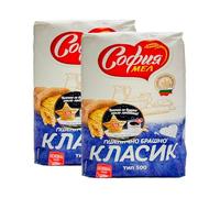 Sofia Classic Wheat Flour 2Kg Type 500 Product of Bulgaria Pack of 2