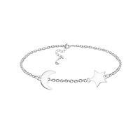 Sofia Milani - Women's Bracelet 925 Silver - Star Moon Pendant - B0312