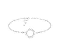 Sofia Milani - Women's Bracelet 925 Silver - with Zirconia Stones - Circle Ring Pendant - 30003