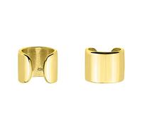 SOFIA MILANI - Women's Earrings 925 Silver - Gold Plated - Wide Ear Cuffs - E1581