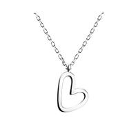 Sofia Milani - Women's Necklace 925 Silver - Heart Pendant - N0481