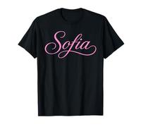 Sofia Name Women Elegant Cute Wife Fancy Girl Girlfriend GF T-Shirt