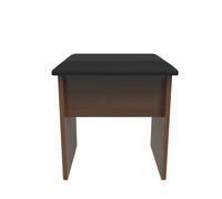 Sofia Ready Assembled Stool in Noche Walnut - Welcome Furniture | TJ Hughes