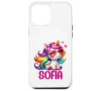 Sofia Unicorn Name Personalized Design Case for iPhone 12 Pro Max