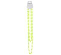 Sofias Closet Colour Plastic Bead Necklace Mardi Gras Neon Bright Rave Gold Silver Beads Jewellery