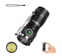 Sofirn SC13 Small Torch Rechargeable, 1300 LM Torches Led Super Bright, 217M Optical Path Distance, Pocket Torch with 5 Modes, IP68 Waterproof, Mini Torch for Camping, Hiking, Emergency, Dog Walking