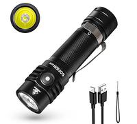 Sofirn SC18 Torches LED Super Bright Rechargeable Torch Flashlight 1800 Lumens IPX8 Waterproof, EDC Light with Side Switch 6 Modes,USB Hand Torch for Camping, Hiking and Emergency Use