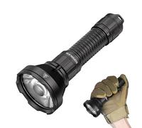 Sofirn Tactical Flashlight High Lumens - 3162ft Ultra-Long Throw Spotlight, 2000 Lumens Searchlight with Dual Tail Switch, Hidden USB-C Rechargeable, IPX8 Waterproof for Hunting, Camping, Emergency