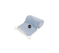 SOFIYA Baby Blanket Cable Knit Newborn Super Soft Sherpa Fleece Lined Snuggle Nursery Comforter Wrap (Dusty Blue)