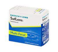 SofLens Multi-Focal (6 lenses) Stärke: 0.00, BC: 8.50, DIA: 14.50, Add power: High (+2.50) 0.00 8.50 14.50